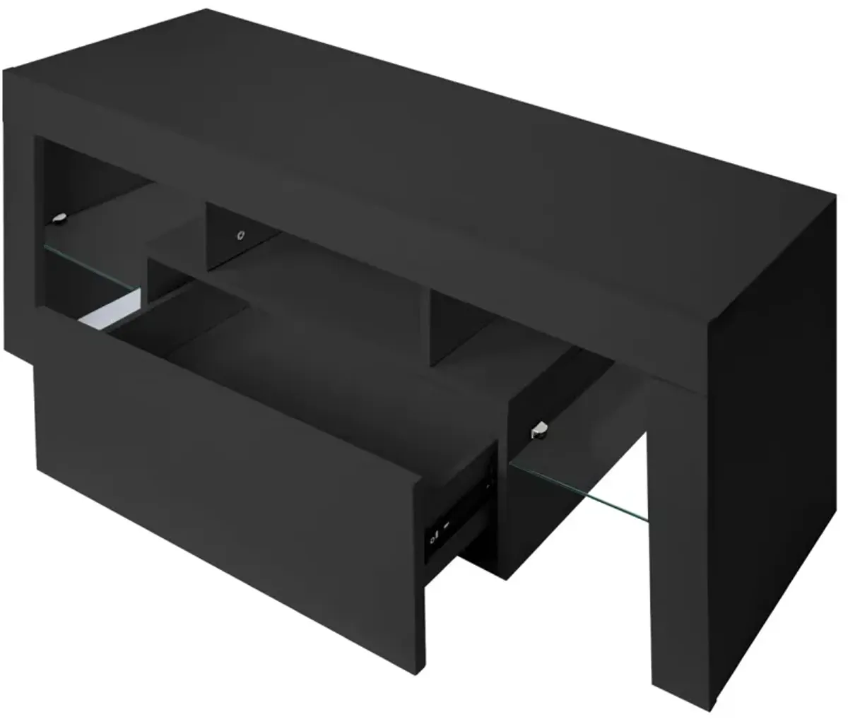 43" LED TV Stand with Storage & Drawer