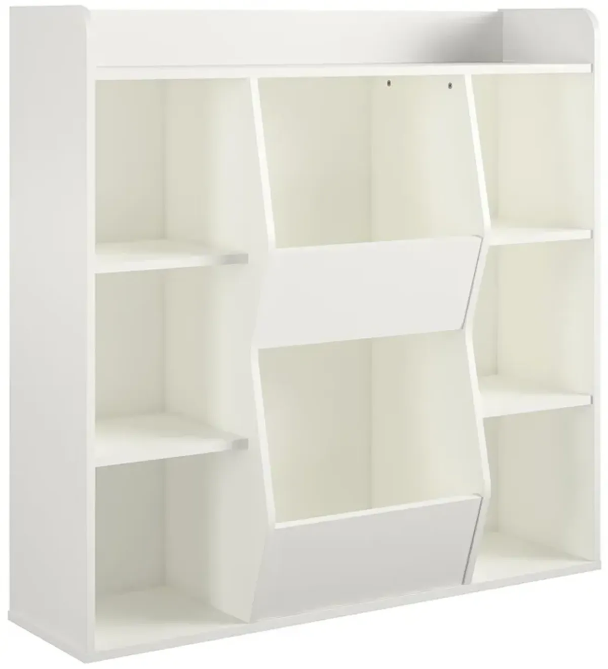 Jocelyn Kids Large Toy Storage Bookcase with 8 Open Compartments