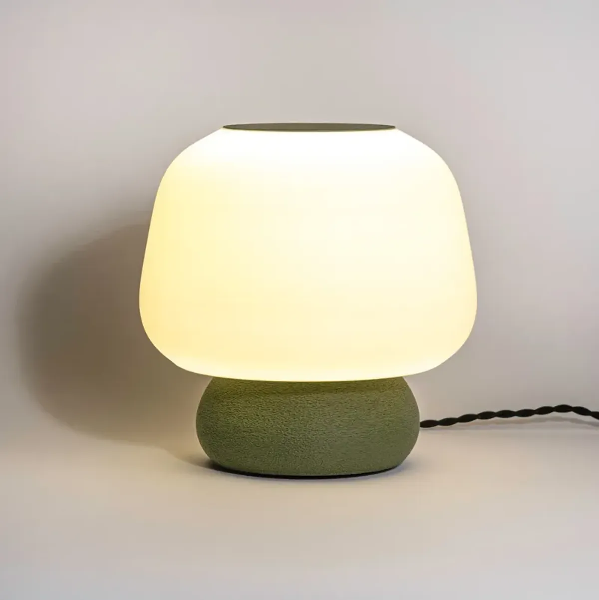 Mushroom Modern Classic Plant-Based PLA 3D Printed Dimmable LED Table Lamp