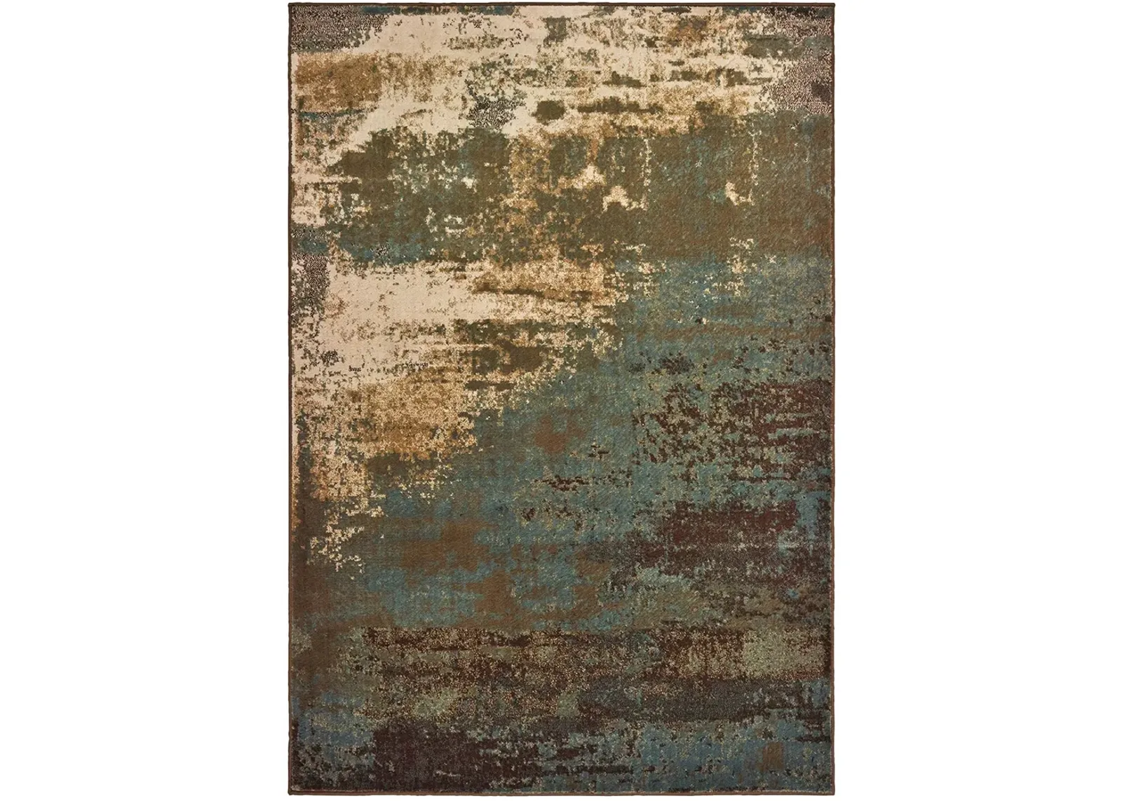 Laurel 6'7" x 9'2" Brown Rug