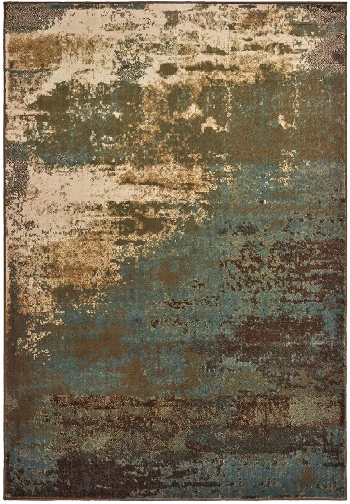 Laurel 6'7" x 9'2" Brown Rug