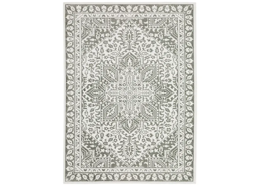 Montecito 5'3" x 7'6" Grey Rug