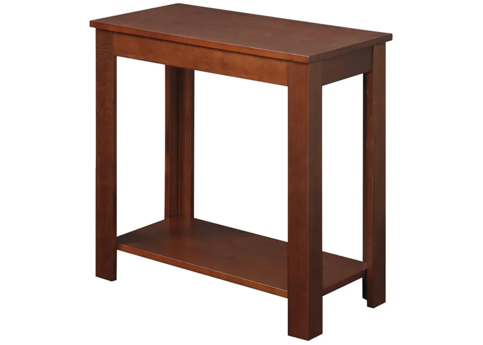 Convenience Concepts Designs2Go Baja Chairside End Table, Mahogany