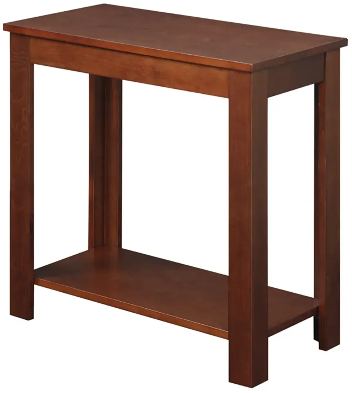 Convenience Concepts Designs2Go Baja Chairside End Table, Mahogany