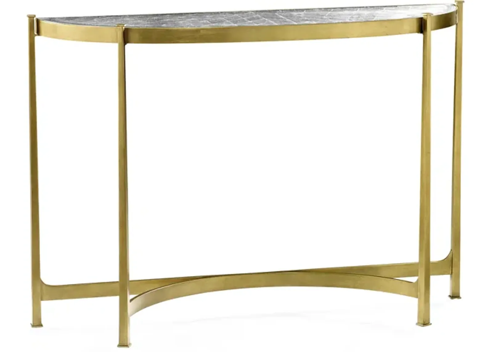 Luxe Large Half Moon Console Table