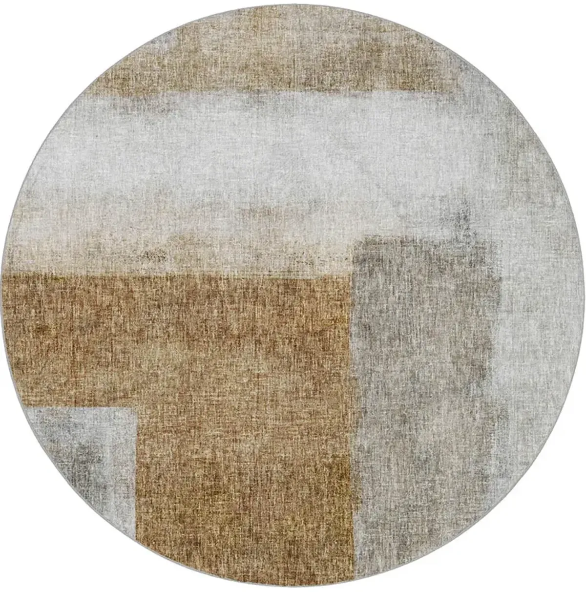Boca BO1 Brown 8' Round Rug
