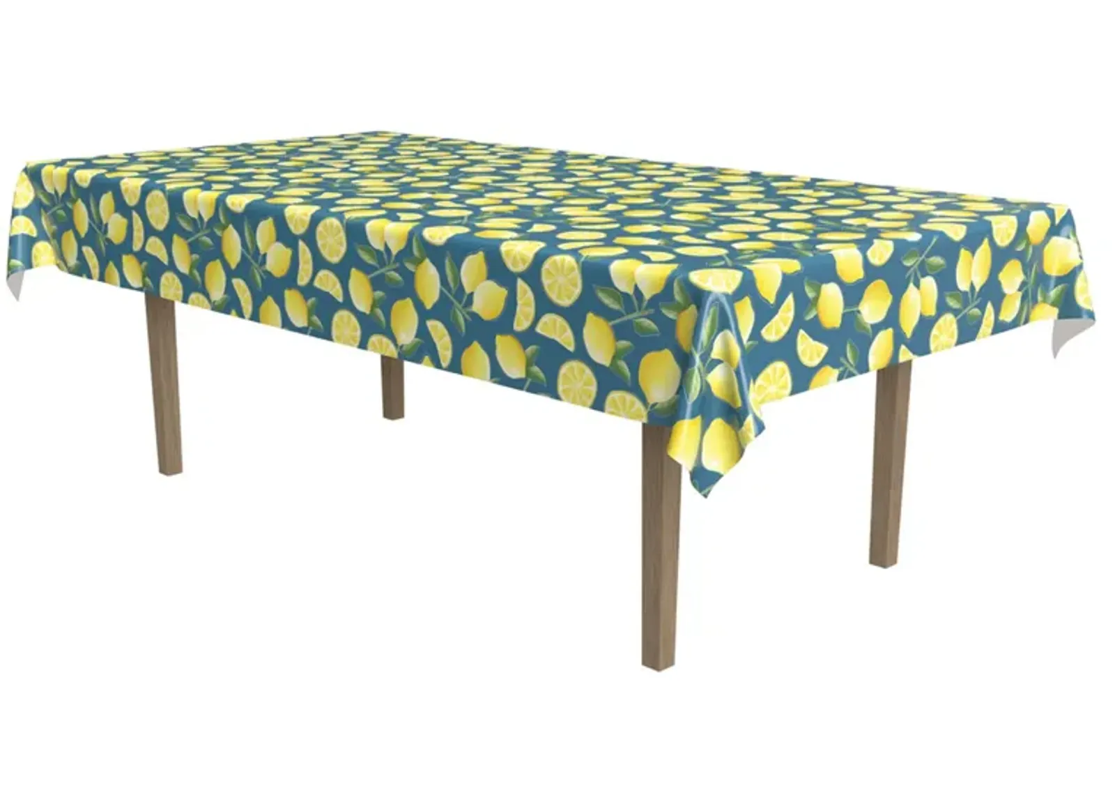 16" Vibrant Unique Lemon Designed Tablecover