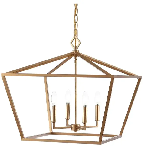 Gatsby Adjustable Iron Rustic Glam LED Pendant