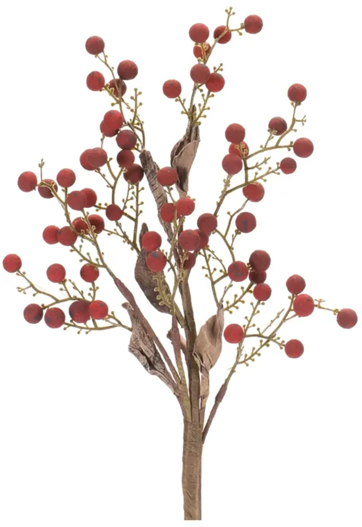 Red Berry Branch Spray (Set of 24)