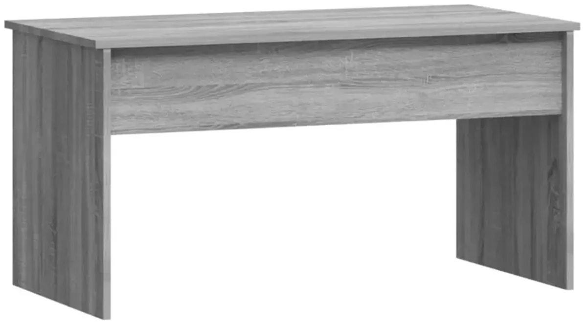 vidaXL Coffee Table Gray Sonoma 40.2"x19.9"x20.7" Engineered Wood