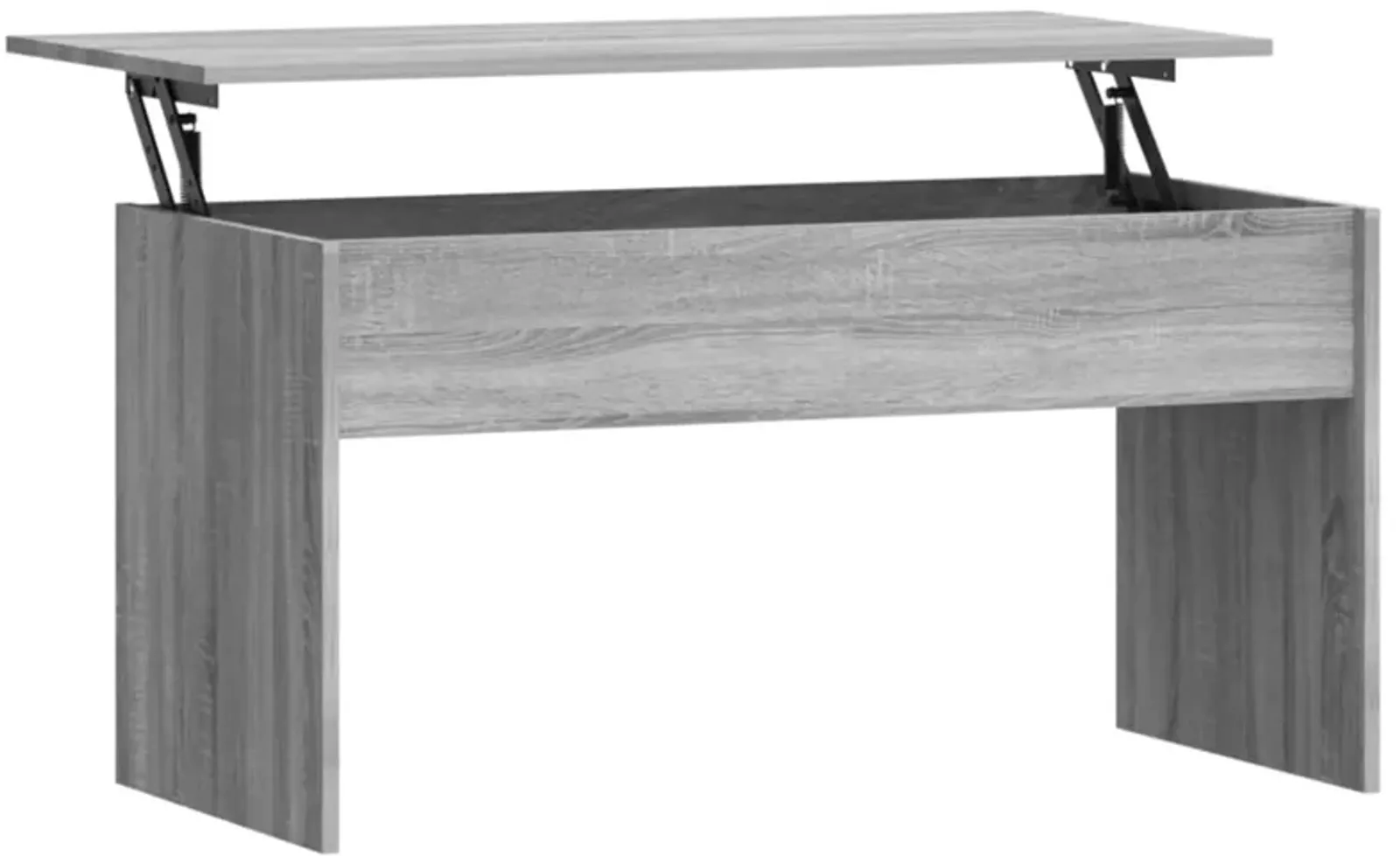 vidaXL Coffee Table Gray Sonoma 40.2"x19.9"x20.7" Engineered Wood