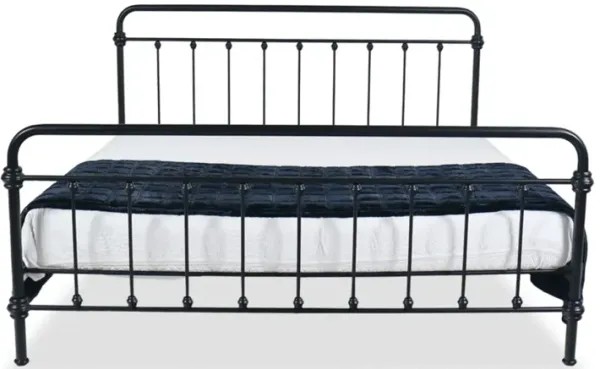 Lucy Queen Metal Bed