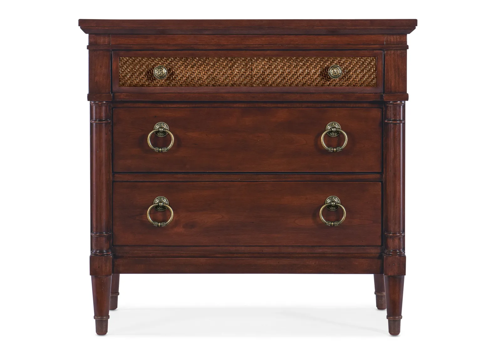 Charleston Three-Drawer Nightstand