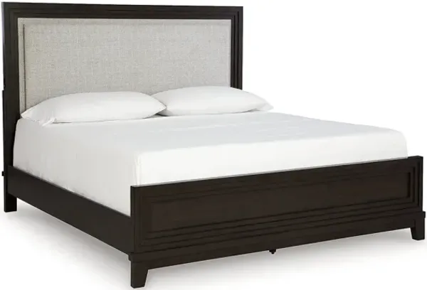Neymorton King Upholstered Panel Bed