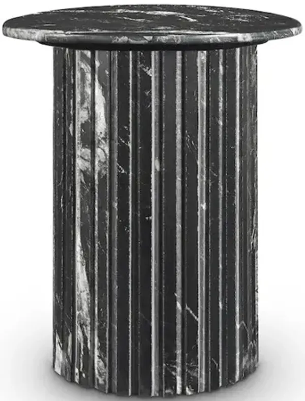 Meridian Furniture Genoa Black End Table