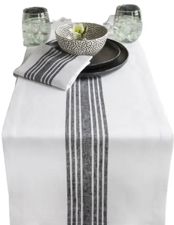 Solino Home 100% Pure Linen Table Runner - Farmhouse