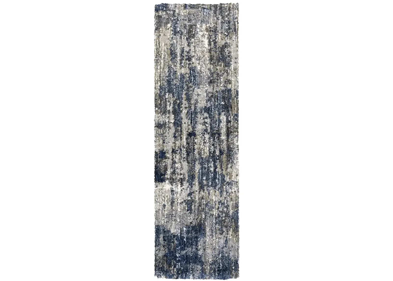 Aspen 2'3" x 7'6" Grey Rug