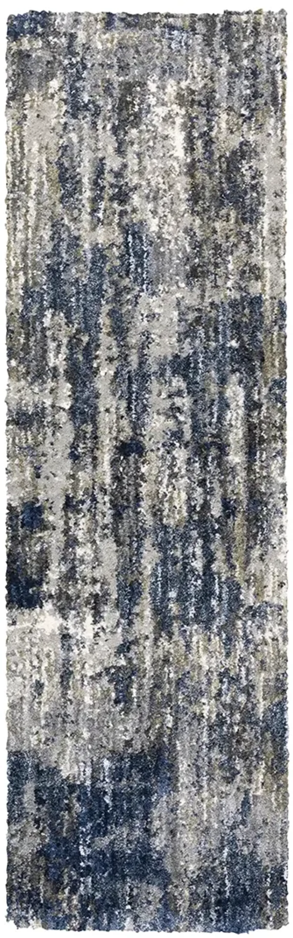 Aspen 2'3" x 7'6" Grey Rug