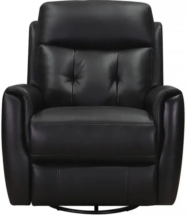 Torino Power Headrest Swivel Glider Leather Recliner