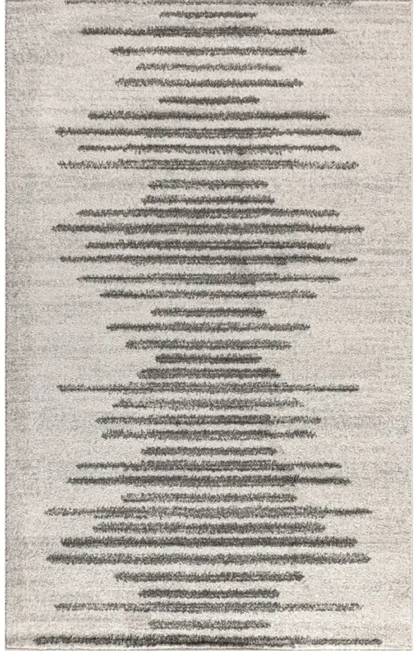 Aya Berber Stripe Geometric Area Rug