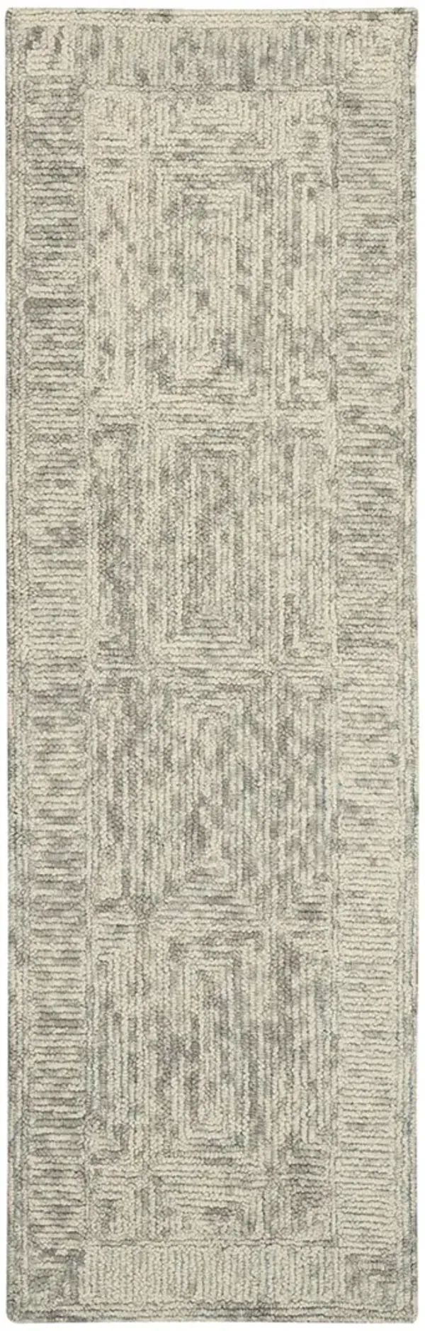 Colorado CLR04 Ivory/Gray/Teal 2'3" x 7'6" Rug