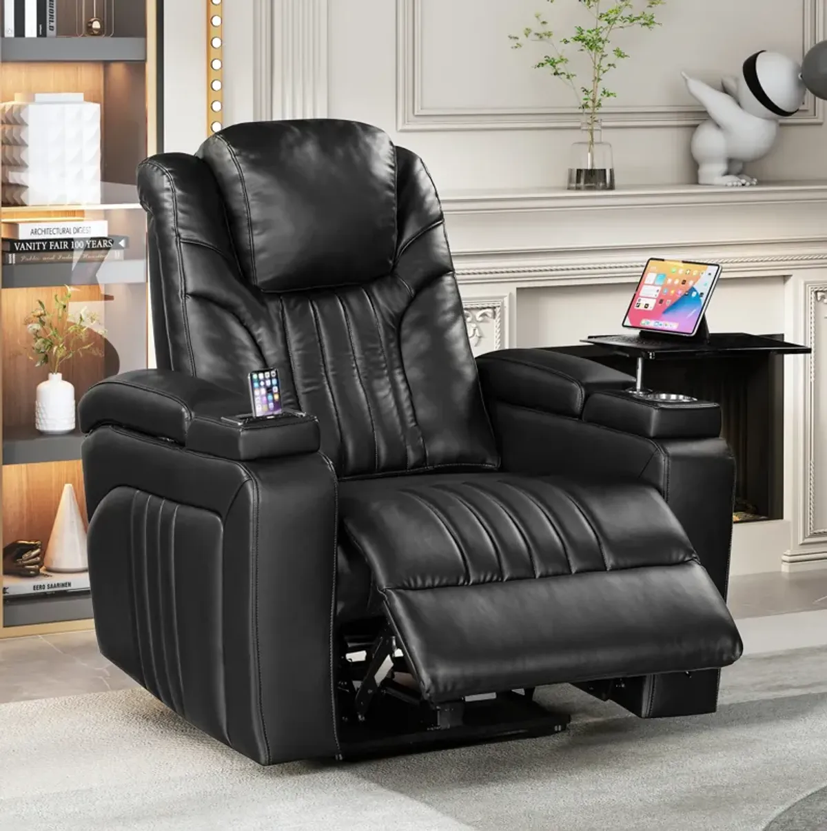 Merax PU Leather Power Recliner Chair