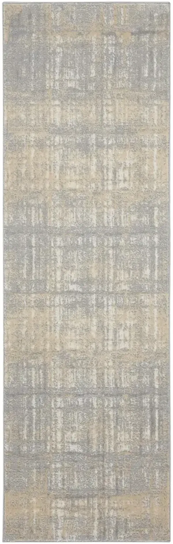 CK005 Enchanting ECH05 Gray/Ivory 2'3" x 7'3" Rug