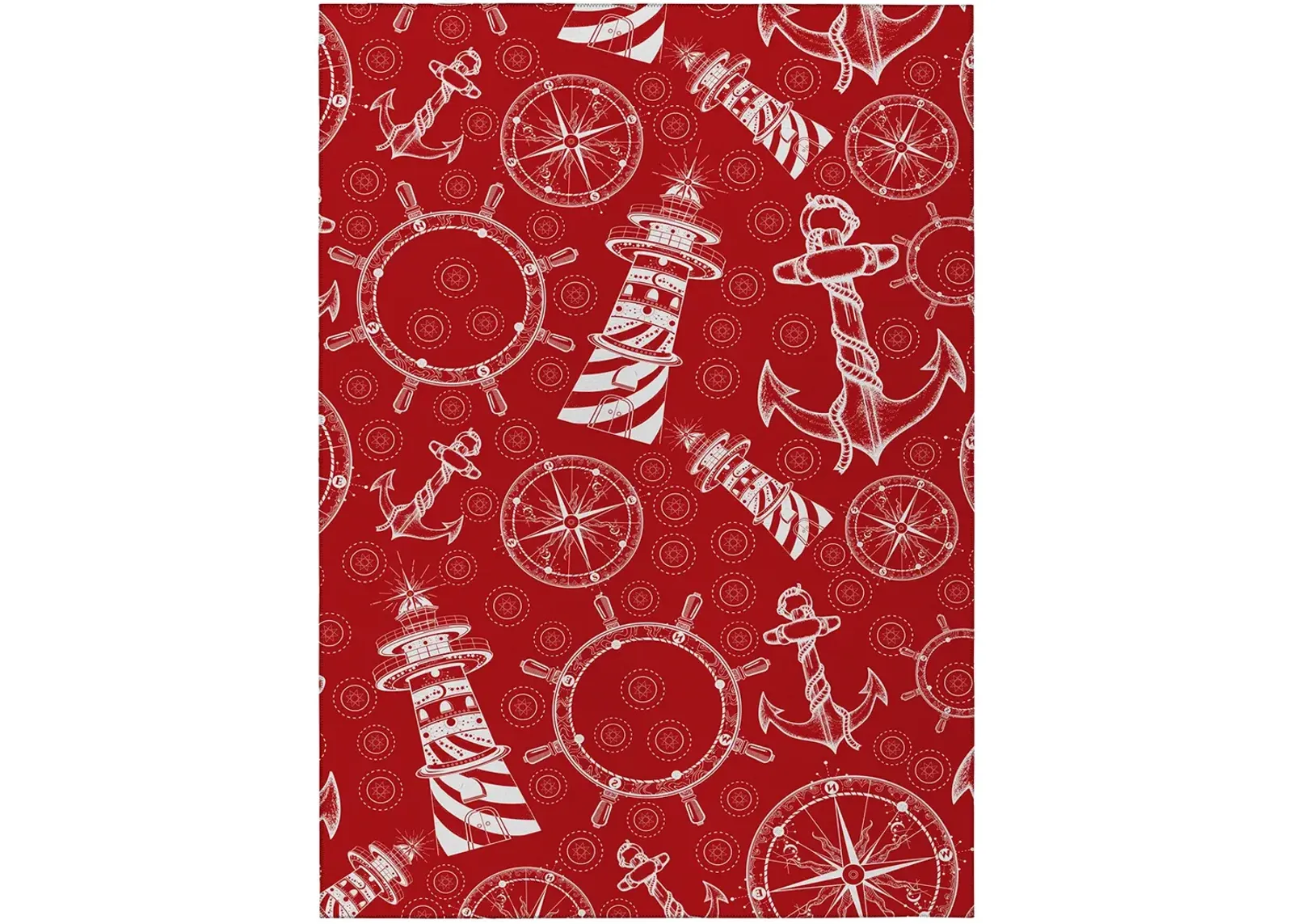 Harbor HA9 Red 8' x 10' Rug