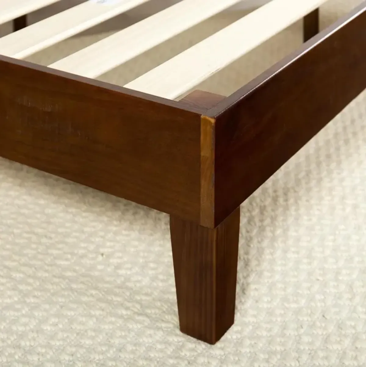 Solid Wood Platform Bed Frame