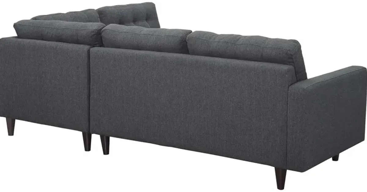 Ashton Upholstered Fabric Sectional Sofa