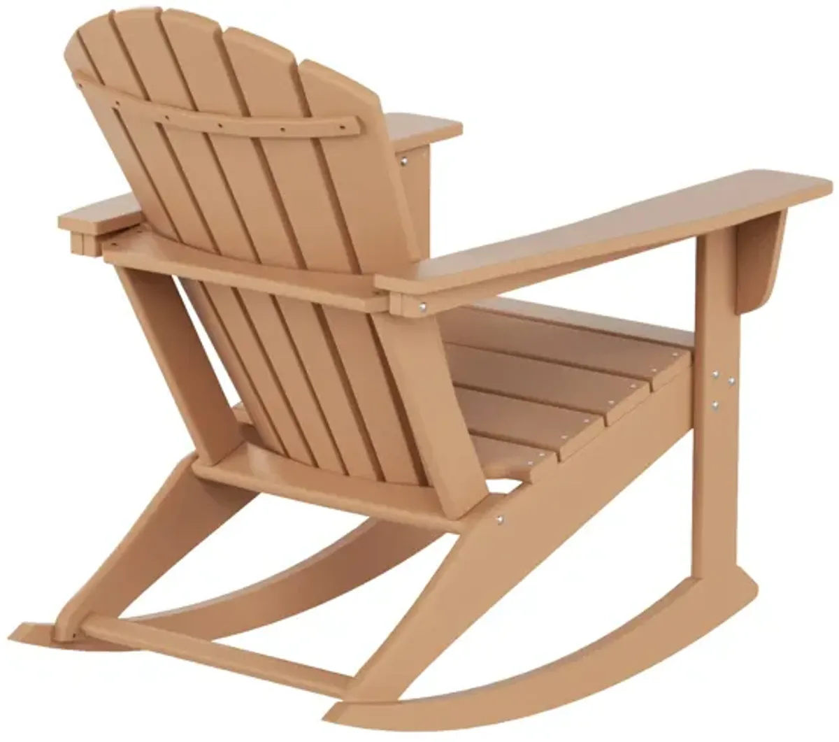 WestinTrends Outdoor Patio Adirondack Rocking Chair