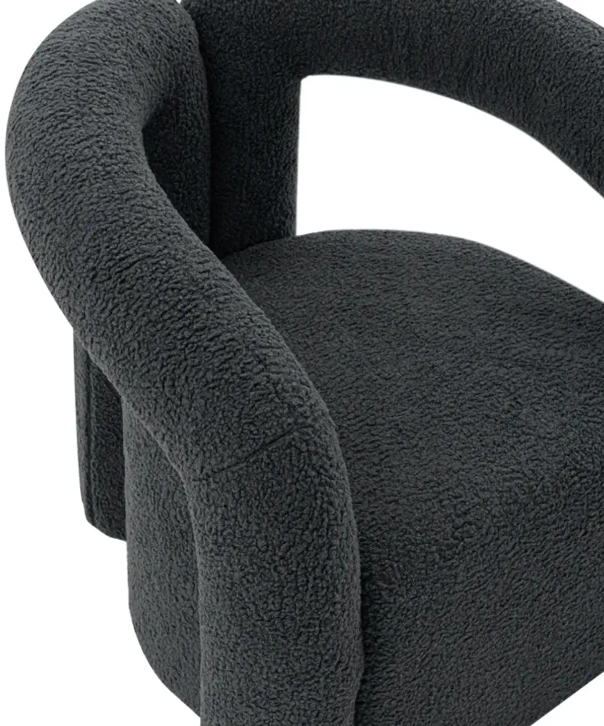 Darian Black Accent Chair