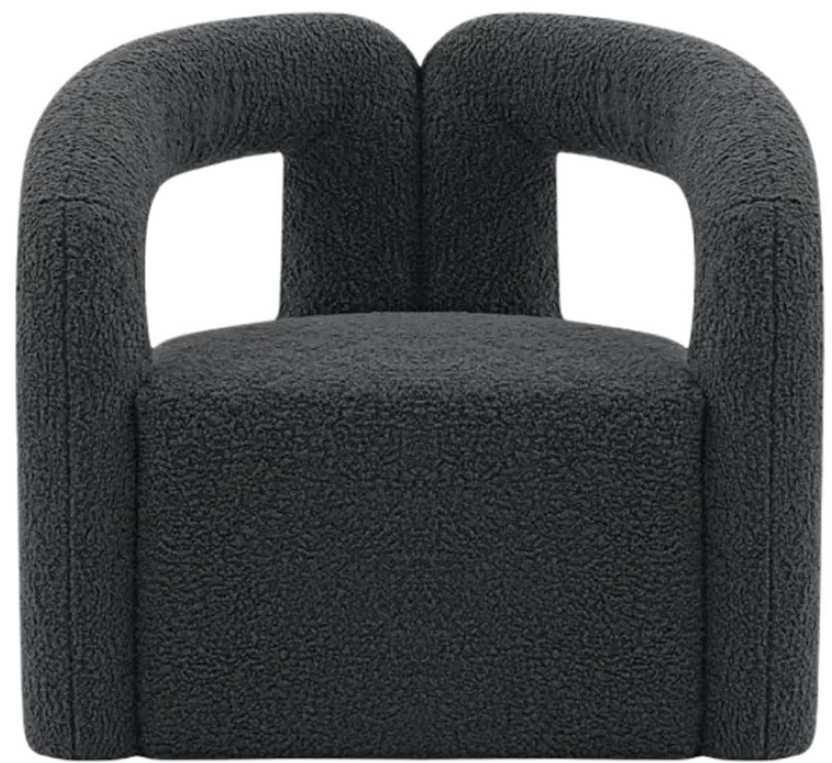 Darian Black Accent Chair