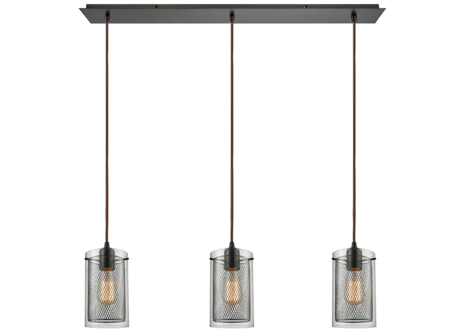 Brant 3-Light Linear Pendant