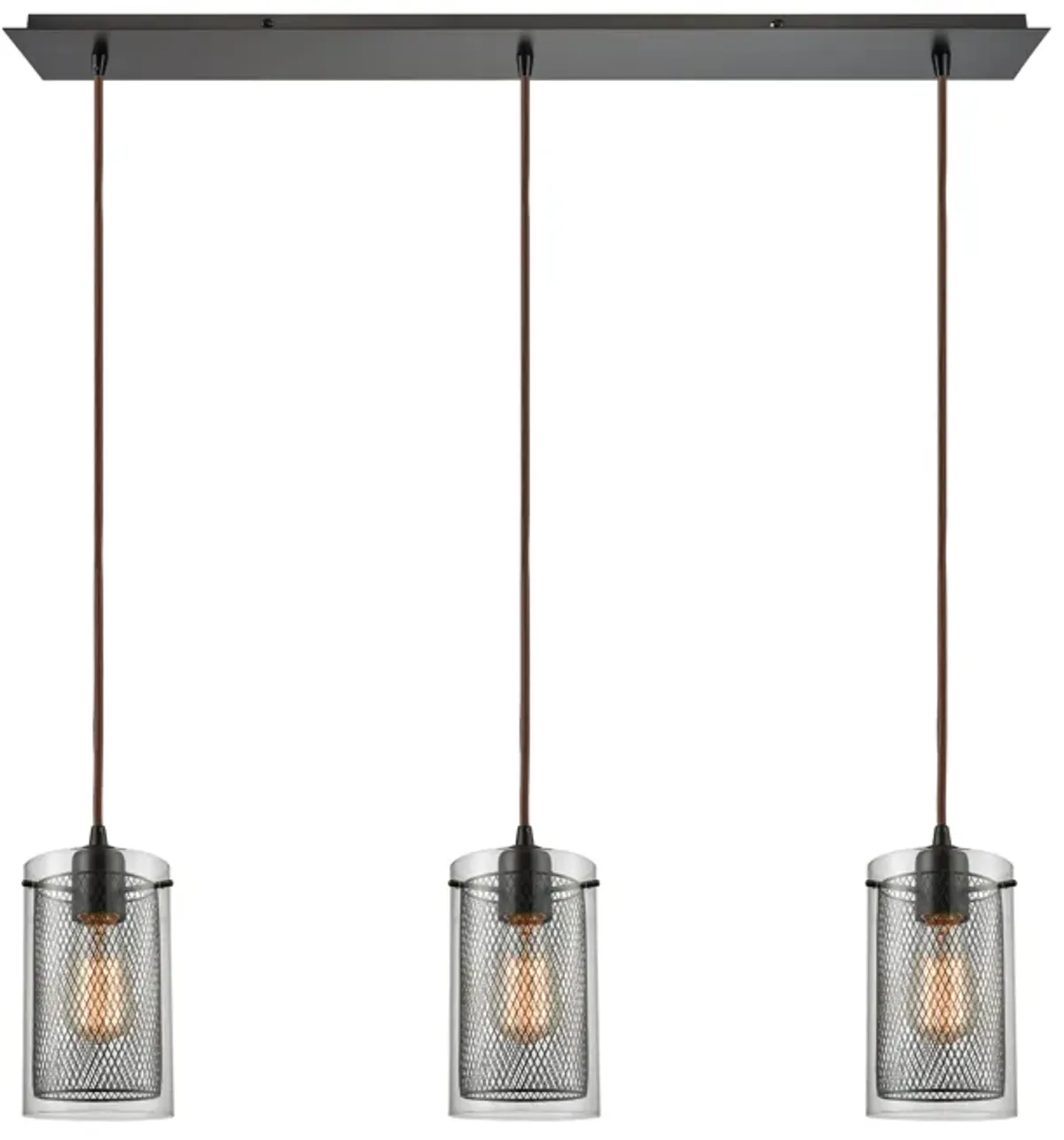 Brant 3-Light Linear Pendant