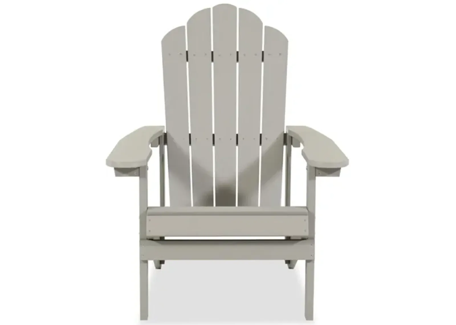 Adirondack 35" Patio Chair in Grey