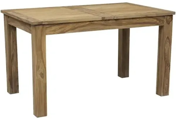 Porter Designs Urban Solid Sheesham Wood 52 - 76 Butterfly Extension Dining Table, Natural