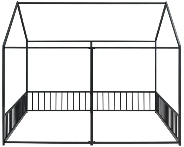 Merax Metal House Platform Beds 2 Shared Beds