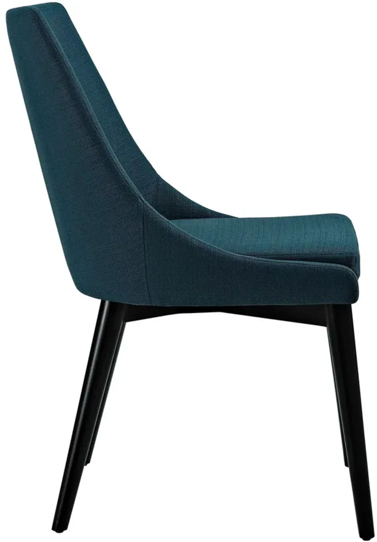 Viscount Fabric Dining Chair, Azure-Benzara