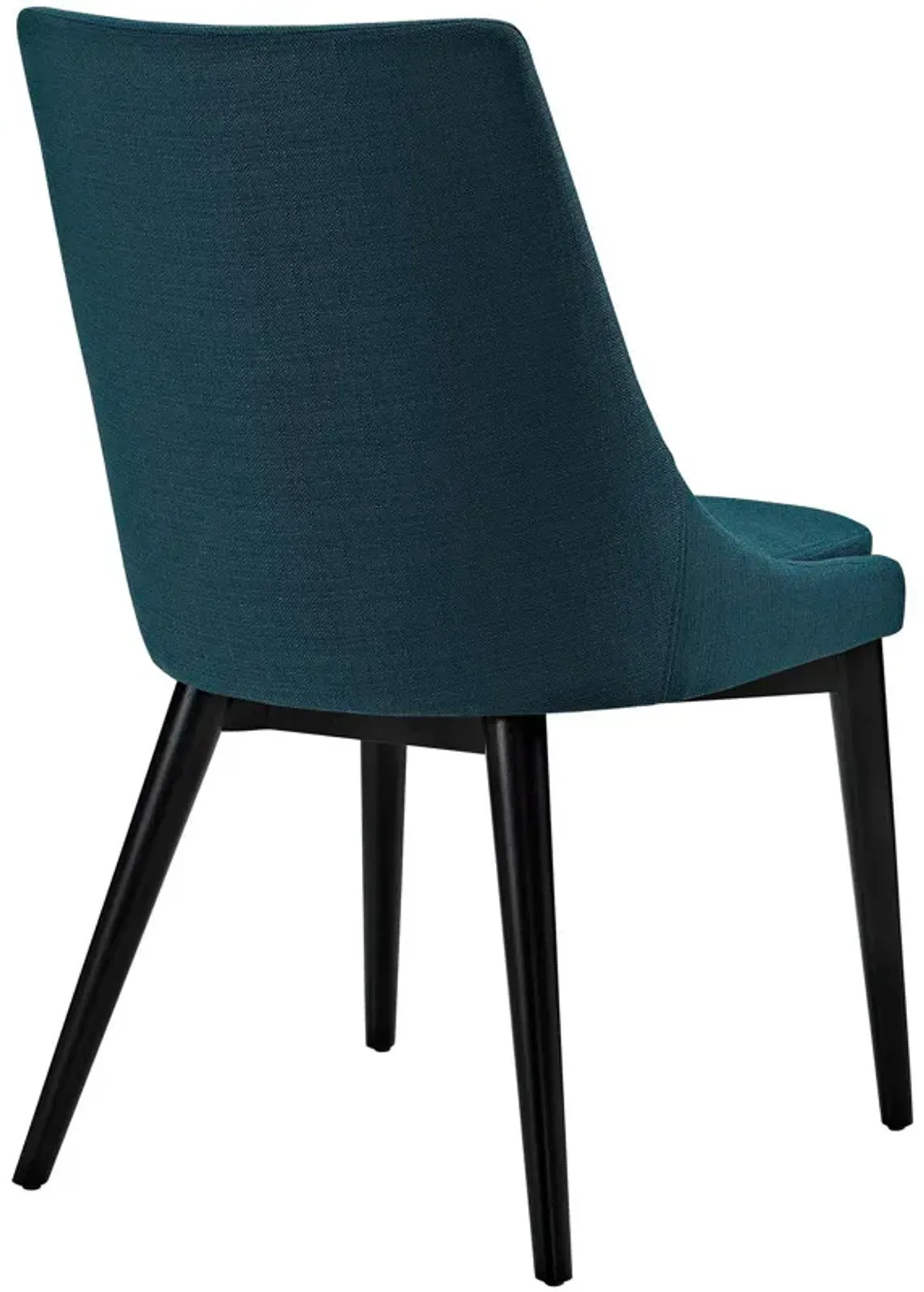 Viscount Fabric Dining Chair, Azure-Benzara