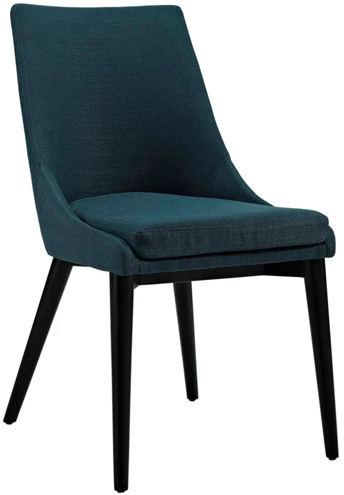 Viscount Fabric Dining Chair, Azure-Benzara