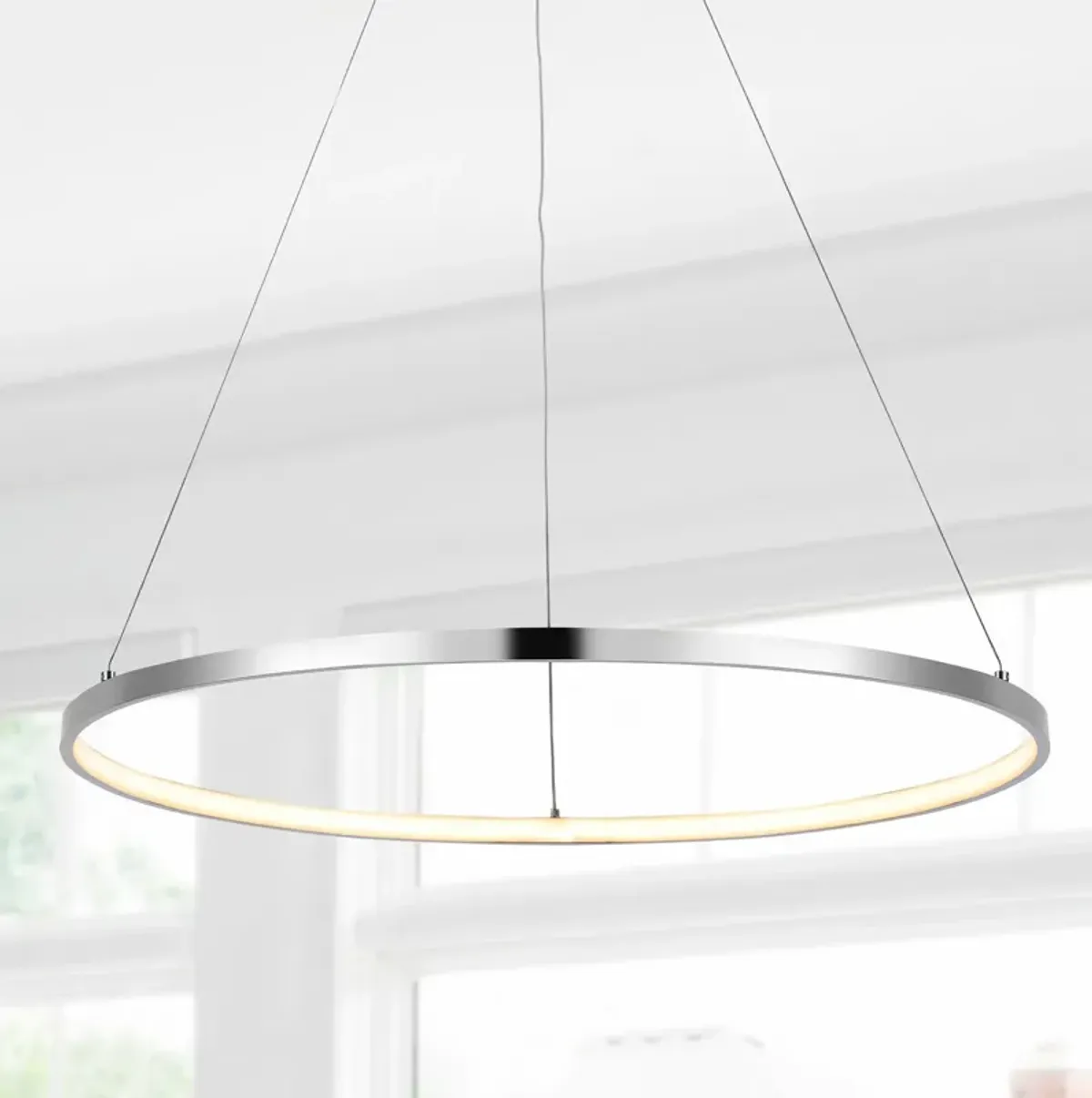 Brice Modern Contemporary Iron Integrated LED Pendant