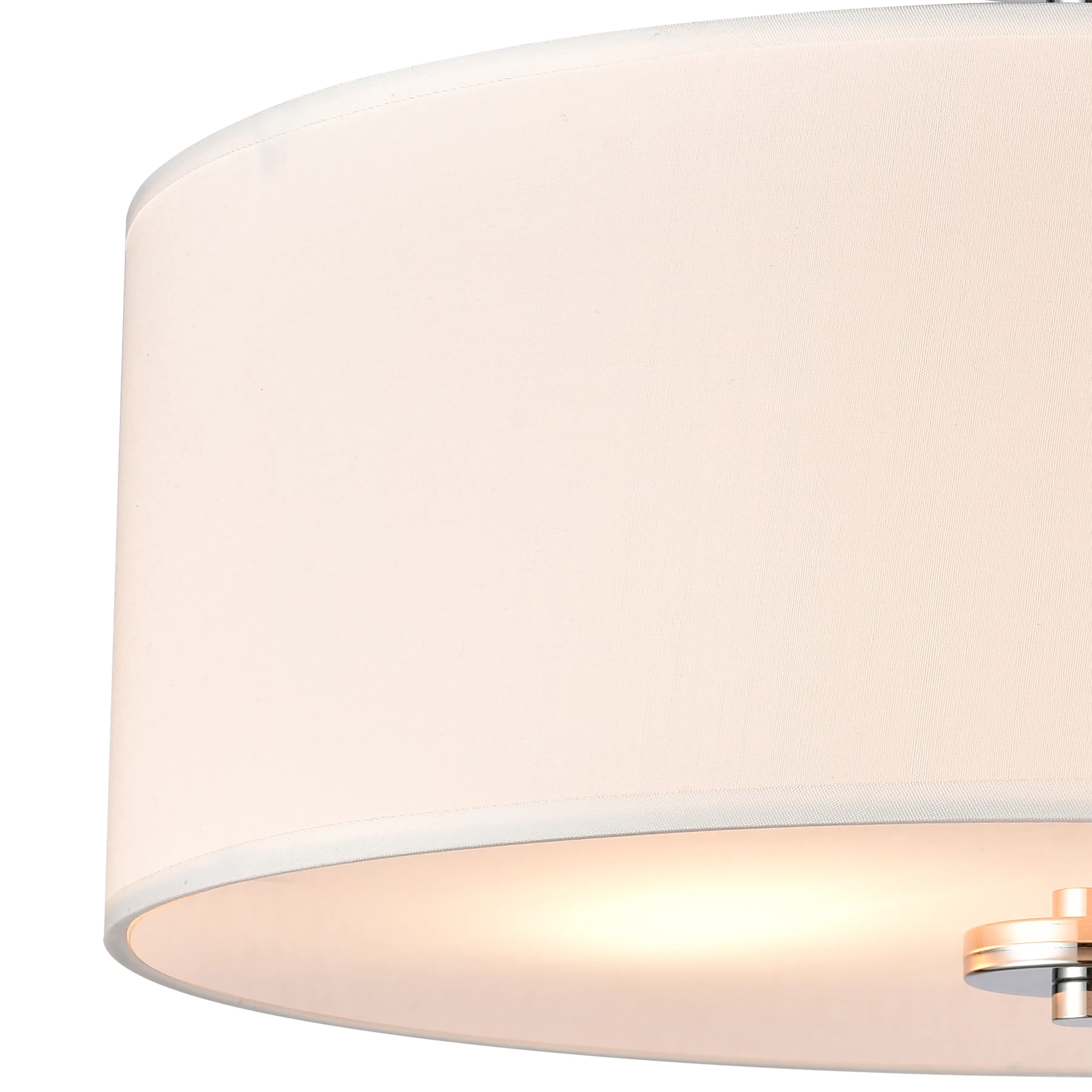 Oakland 16'' Wide 2-Light Semi Flush Mount