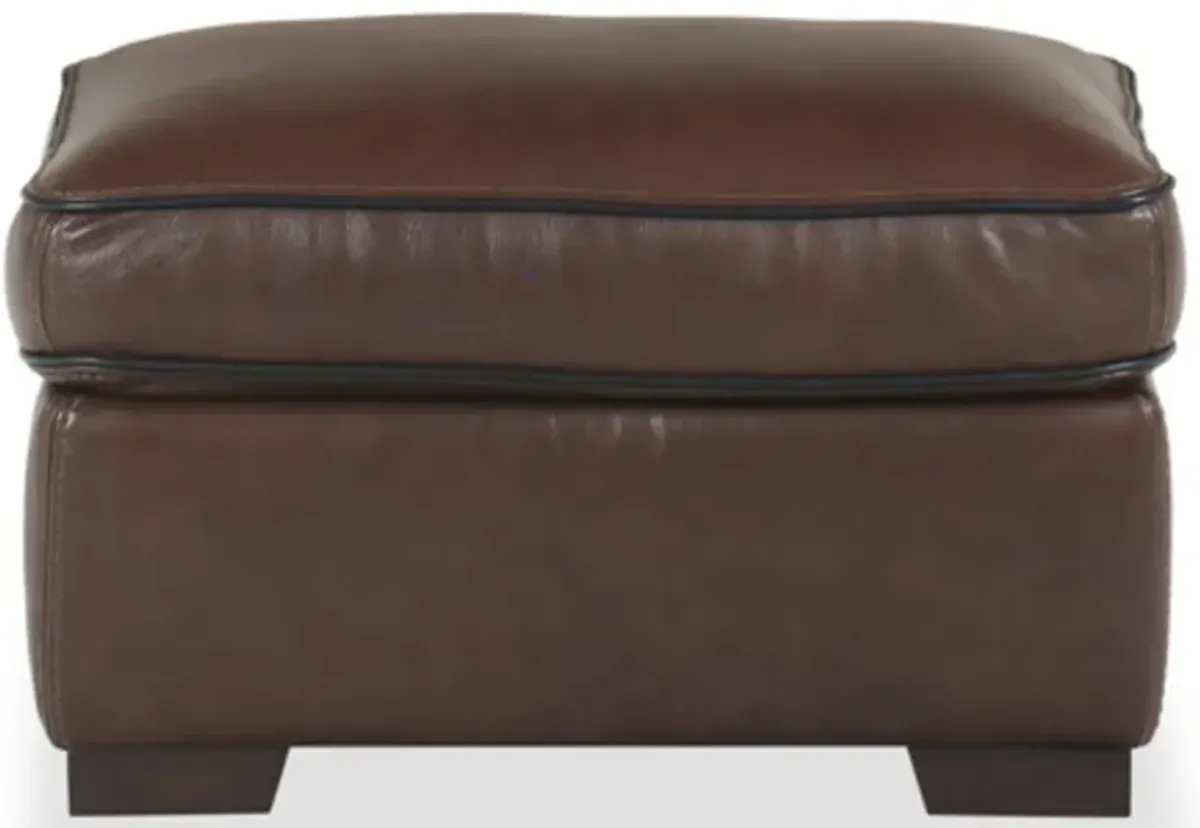 Longhorn Bramble Ottoman