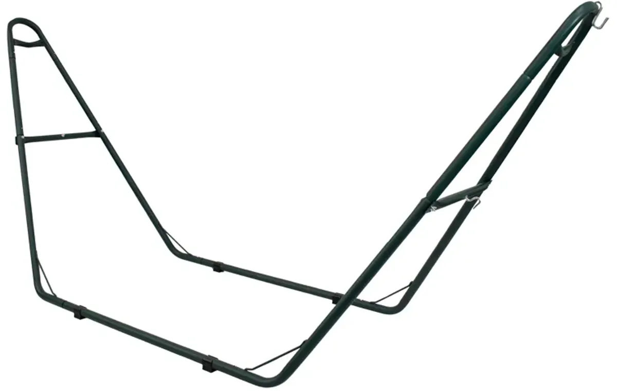 Sunnydaze Powder-Coated Steel Universal Hammock Stand - 124 in