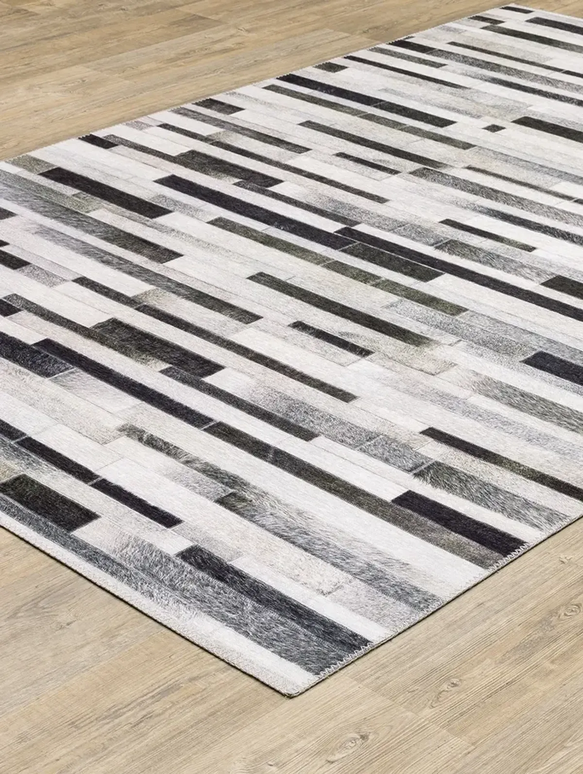 Myers Park 8'9" x 12' Grey Rug