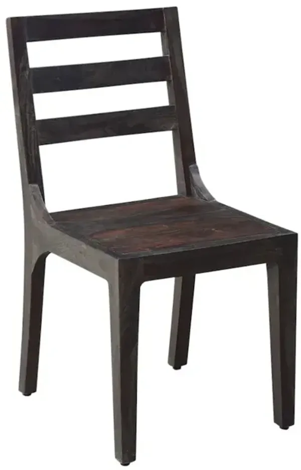 Porter Designs Fall River Solid Sheesham Wood Dining Chair, Brown (Set of 2)