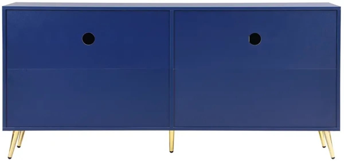 Modern TV Stand with Storage Cabinets