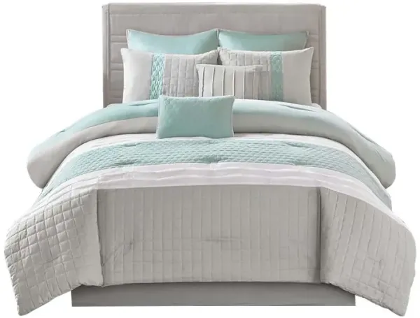 Gracie Mills Bryon 8-Piece Comforter Set