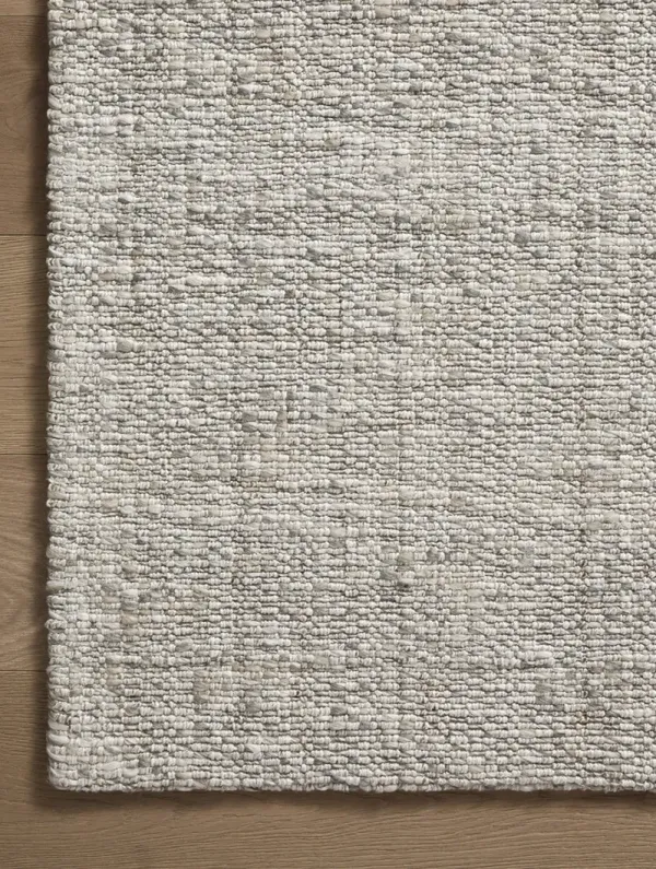 Pippa PIP-01 Silver 9''3" x 13' Rug by Magnolia Home By Joanna Gaines